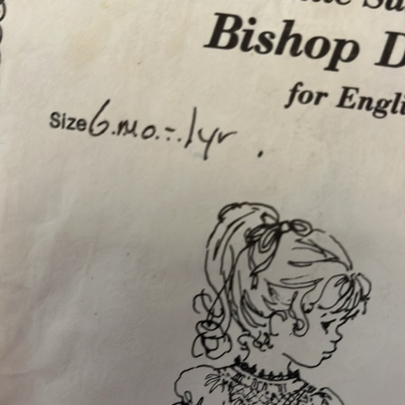 Bishop Dress Pattern for English Smocking Little Sunday Dress Florence Roberson - Picture 3 of 6